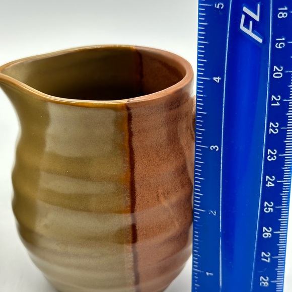 Sango Gold Dust sugar bowl with lid and creamer stoneware - Picture 5 of 6